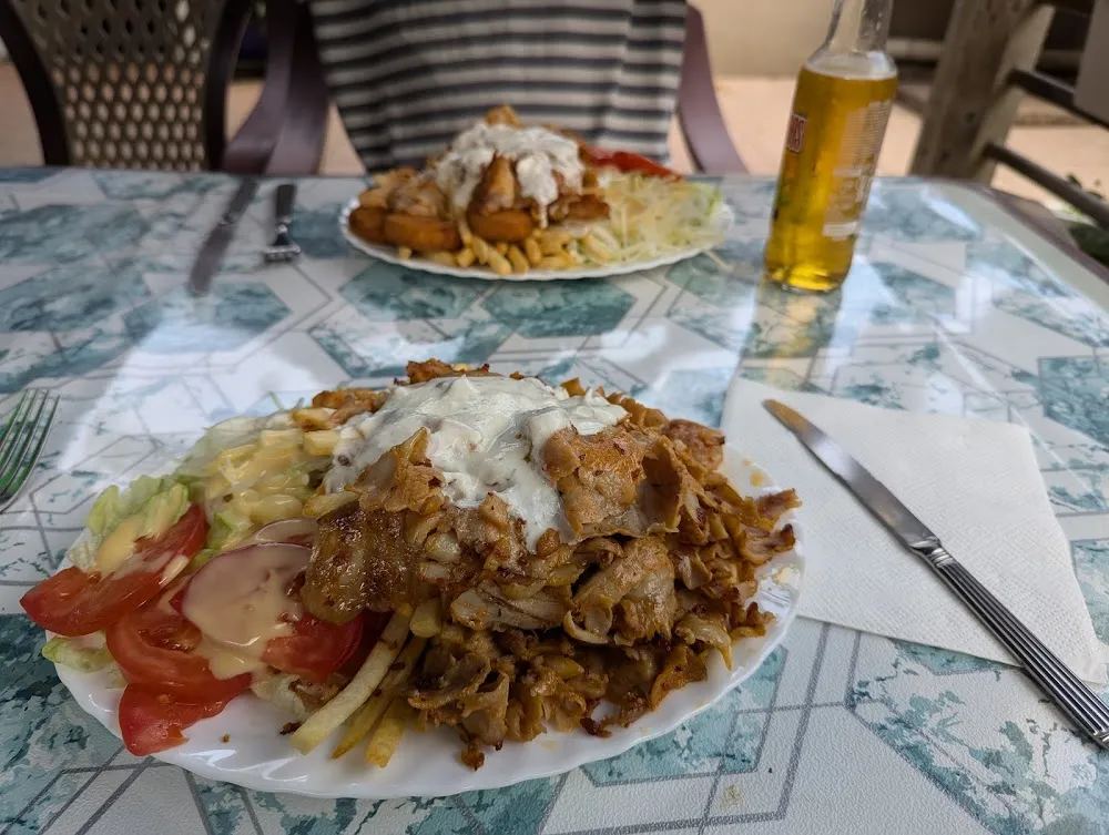 Sandwich Kebab Frites